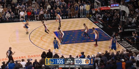 FB体育-尼克斯21分逆转残阵勇士，至于为何落后21分，你别问！