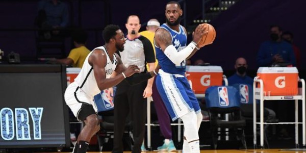 35000分之夜 詹姆斯惨遇里程悲 篮网一招降服湖人